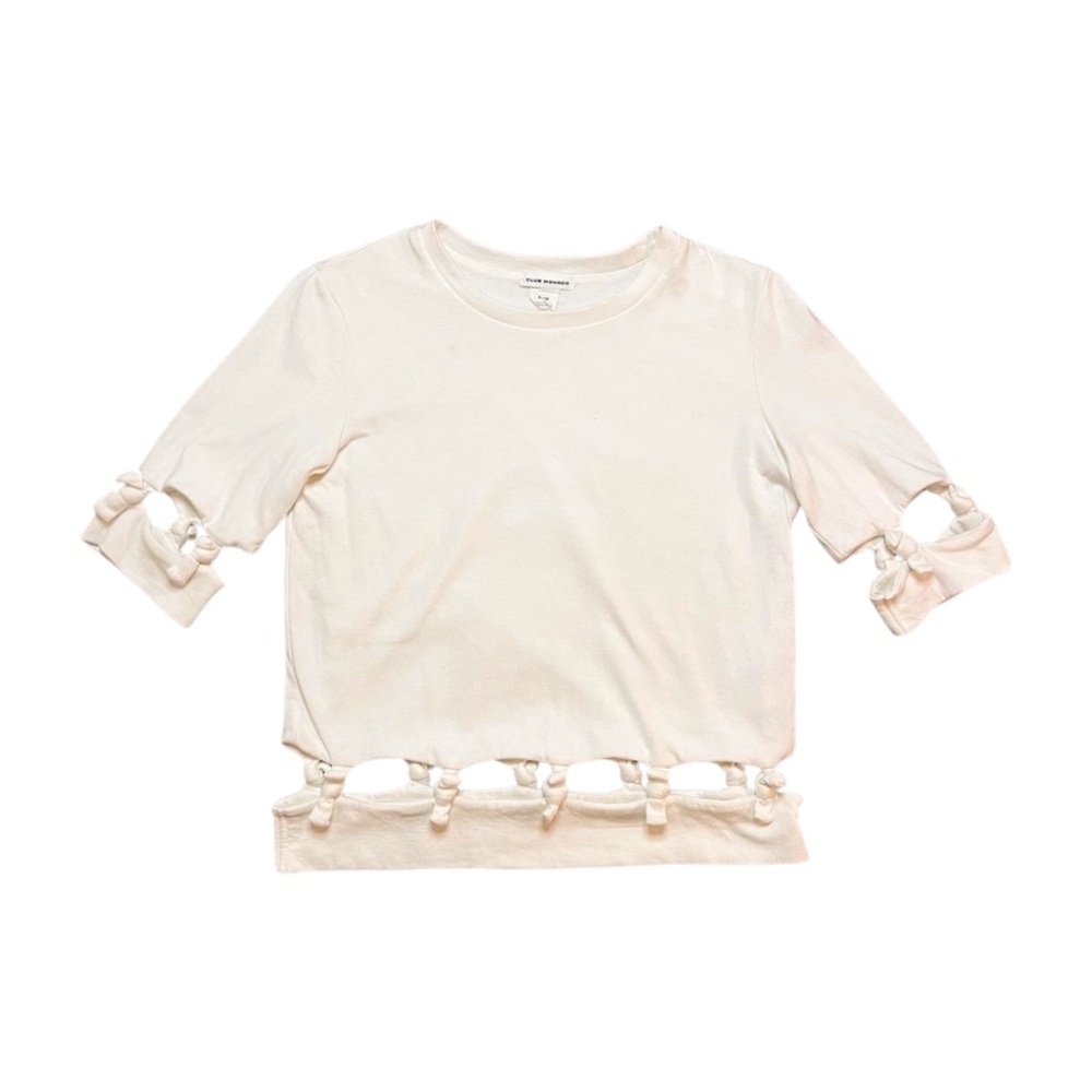 CLUB MONACO Knotted Top